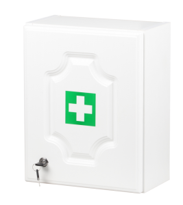 Wall-mounted LUX first aid kit for 5 persons