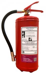 GAS EXTINGUISHER WITH CLEAN EXTINGUISHING AGENT 6 KG T6N
