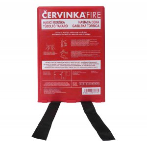 Hasicí rouška 1.2 x 1.8 PRÉMIUM PVC box-neoddělitelný uzávěr