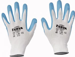 Nylon work gloves